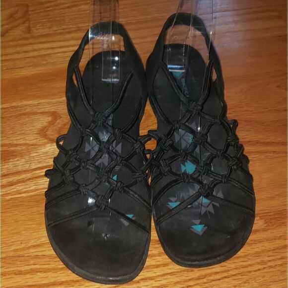 Skechers Black strappy sandals - Picture 2 of 7